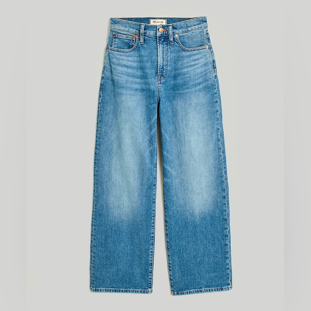 NWT Madewell Perfect Vintage Wide-Leg Jean In Morea Size 29